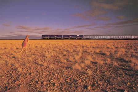 Visto Australia treno nel deserto